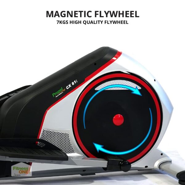 Commercial Cross Trainer CX81i 8 magnetic fly wheel
